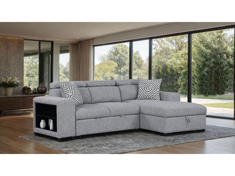 Chatteris Gray Right-Chaise Sectional - Ornate Home
