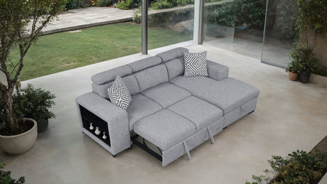 Chatteris Gray Right-Chaise Sectional - Ornate Home
