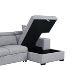 Chatteris Gray Right-Chaise Sectional - Ornate Home