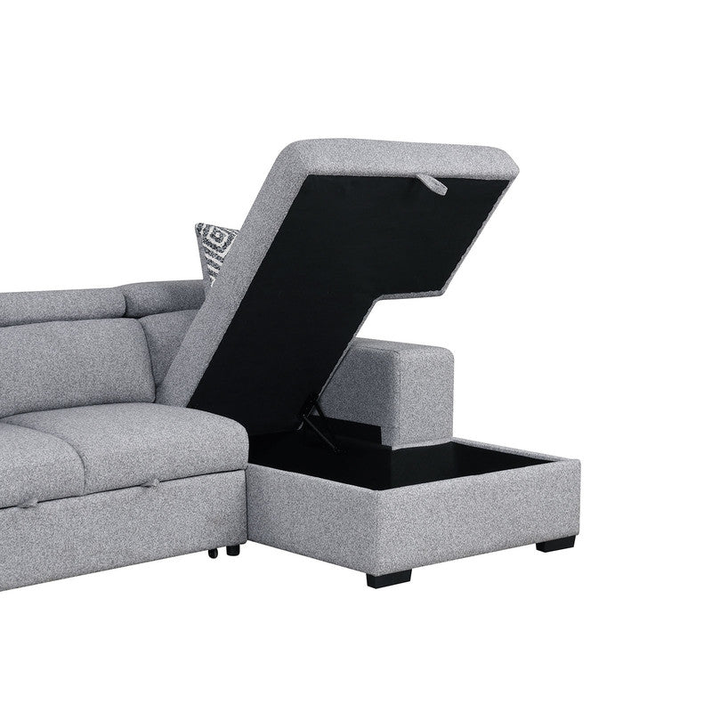 Chatteris Gray Right-Chaise Sectional - Ornate Home