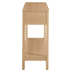 Chaucer Oak Wood Entryway Console Table - Ornate Home
