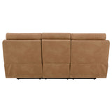Chavis Brown Power Motion Sofa w/USB & Power Headrest - Ornate Home