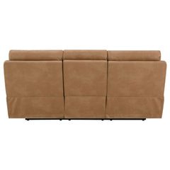 Chavis Brown Power Motion Sofa w/USB & Power Headrest - Ornate Home