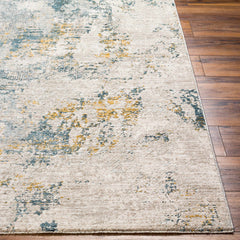 Chaya Textured Abstract Rug with Fringes - Ornate Home