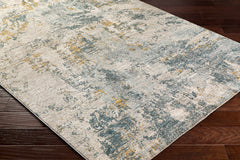 Chaya Textured Abstract Rug with Fringes - Ornate Home