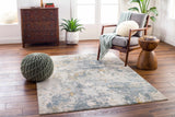 Chaya Textured Abstract Rug with Fringes - Ornate Home