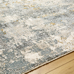 Chaya Textured Abstract Rug with Fringes - Ornate Home