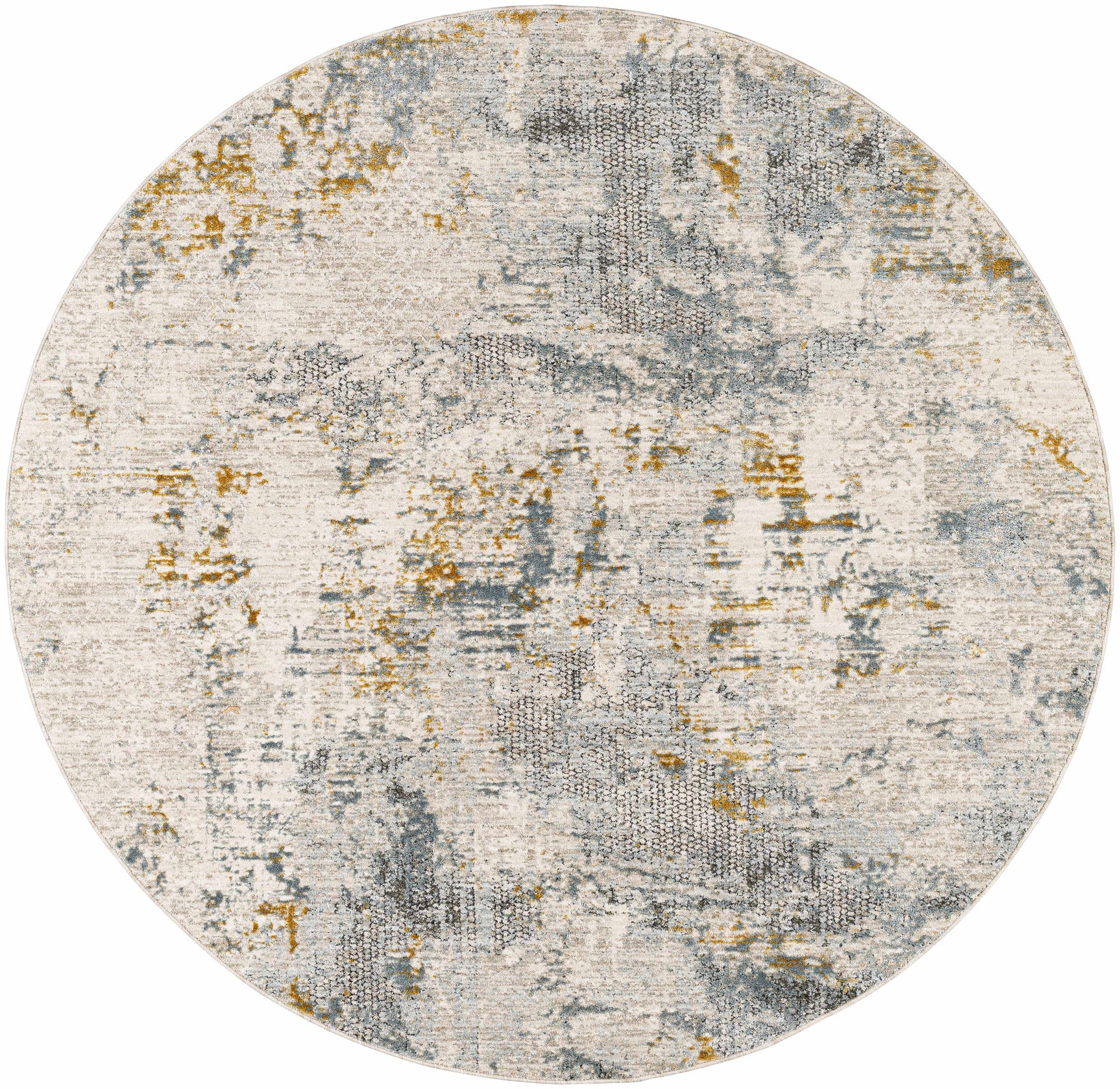 Chaya Textured Abstract Rug with Fringes - Ornate Home
