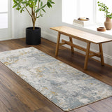 Chaya Textured Abstract Rug with Fringes - Ornate Home