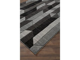 Chayse Black/Gray 6'6" x 9'6" Rug - Ornate Home
