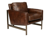 Chazzie Brown Arm Chair - Ornate Home