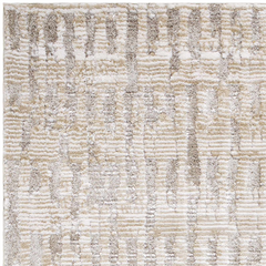 Chelle Beige Shag Area Rug - Clearance - Ornate Home