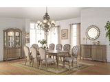 Chelmsford Antique Taupe Dining Table w/ 18" Leaf - Ornate Home
