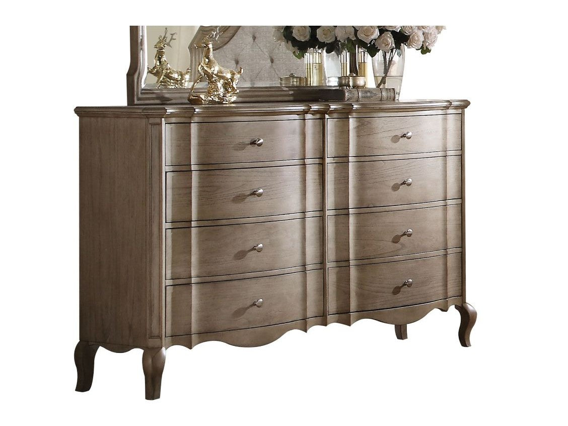 Chelmsford Antique Taupe Dresser - Ornate Home