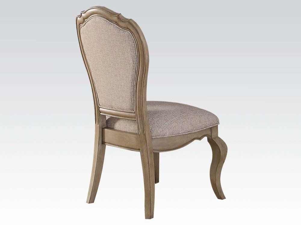 Chelmsford Beige/Antique Taupe Side Chair (Set of 2) - Ornate Home