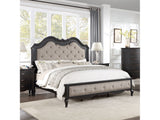 Chelmsford Black Eastern King Bed - Ornate Home