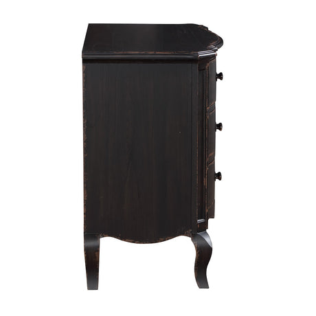 Chelmsford Black Nightstand - Ornate Home