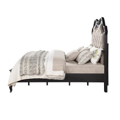 Chelmsford Black Queen Bed - Ornate Home