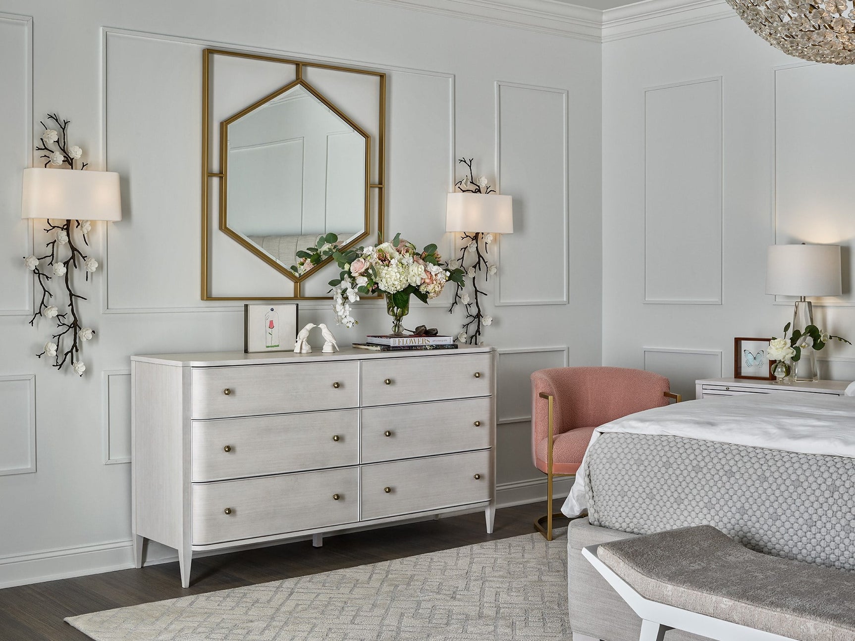 Chelsea Alabaster Dresser - Ornate Home