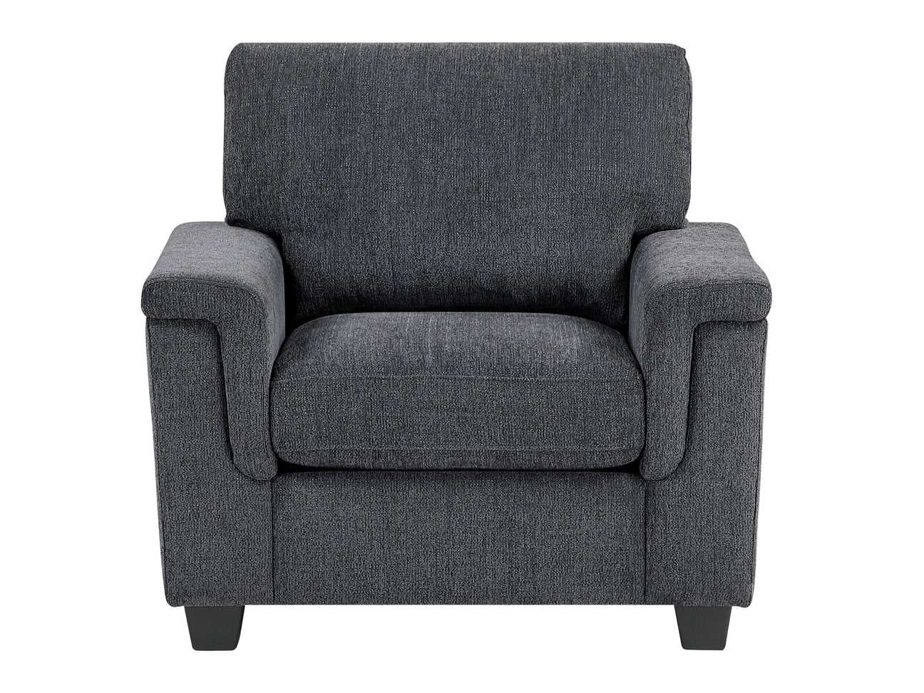 Chelsea Dark Gray Chair - Ornate Home