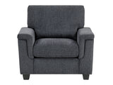 Chelsea Dark Gray Chair - Ornate Home