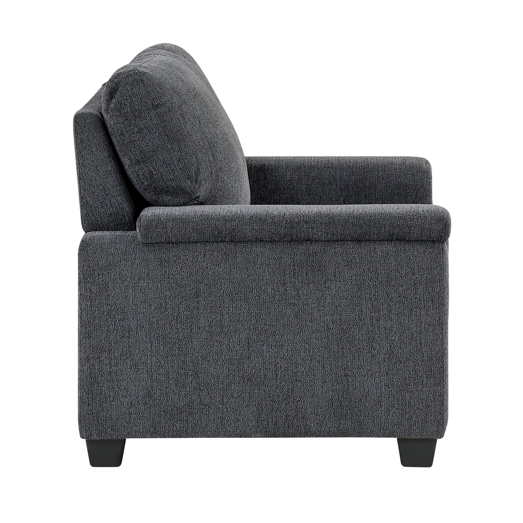 Chelsea Dark Gray Chair - Ornate Home