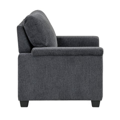 Chelsea Dark Gray Chair - Ornate Home