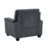 Chelsea Dark Gray Chair - Ornate Home