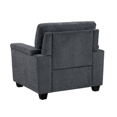 Chelsea Dark Gray Chair - Ornate Home