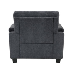 Chelsea Dark Gray Chair - Ornate Home