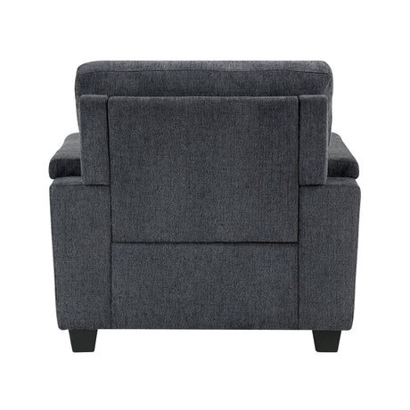 Chelsea Dark Gray Chair - Ornate Home