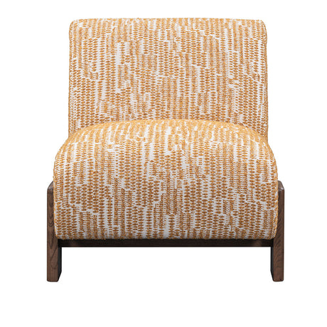 Chelsea Gold Pattern Accent Chair - Ornate Home