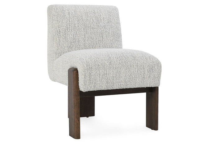 Chelsea Ivory Upholstered/Wood Dining Chair - Ornate Home