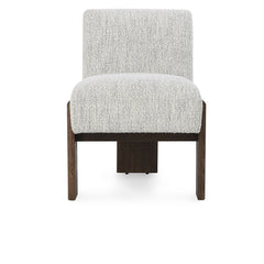 Chelsea Ivory Upholstered/Wood Dining Chair - Ornate Home