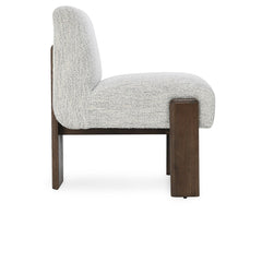 Chelsea Ivory Upholstered/Wood Dining Chair - Ornate Home
