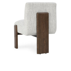 Chelsea Ivory Upholstered/Wood Dining Chair - Ornate Home