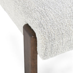 Chelsea Ivory Upholstered/Wood Dining Chair - Ornate Home