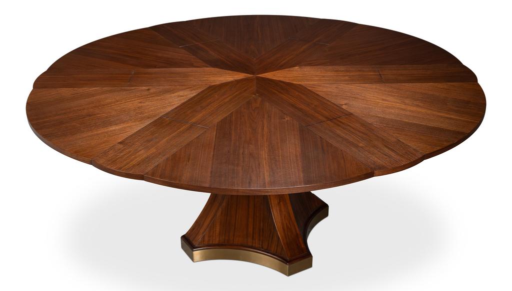 Chelsea Jupe Brown Dining Table - Ornate Home