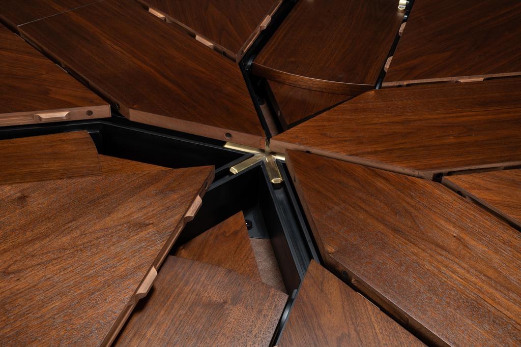 Chelsea Jupe Brown Dining Table - Ornate Home