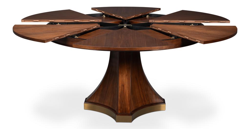Chelsea Jupe Brown Dining Table - Ornate Home