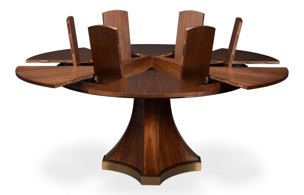 Chelsea Jupe Brown Dining Table - Ornate Home