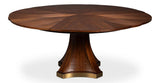 Chelsea Jupe Brown Dining Table - Ornate Home