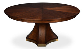 Chelsea Jupe Dark Walnut Large Dining Table - Ornate Home