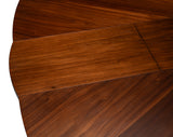 Chelsea Jupe Dark Walnut Large Dining Table - Ornate Home