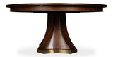 Chelsea Jupe Dark Walnut Large Dining Table - Ornate Home