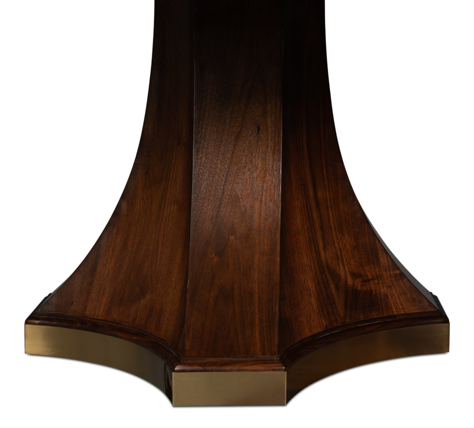 Chelsea Jupe Dark Walnut Large Dining Table - Ornate Home