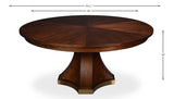 Chelsea Jupe Dark Walnut Large Dining Table - Ornate Home