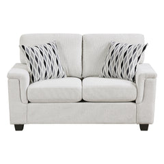 Chelsea White Loveseat - Ornate Home