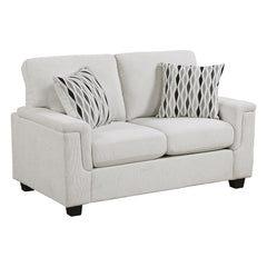 Chelsea White Loveseat - Ornate Home