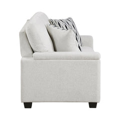 Chelsea White Loveseat - Ornate Home